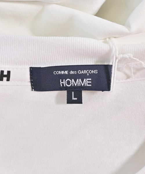 COMME des GARCONS HOMME（コムデギャルソンオム）Tシャツ・カットソー 白 サイズ:L メンズ/2200669764093