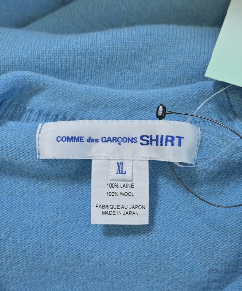 COMME des GARCONS SHIRT（コムデギャルソンシャツ）ニット・セーター 青 サイズ:XL メンズ/2200669764109