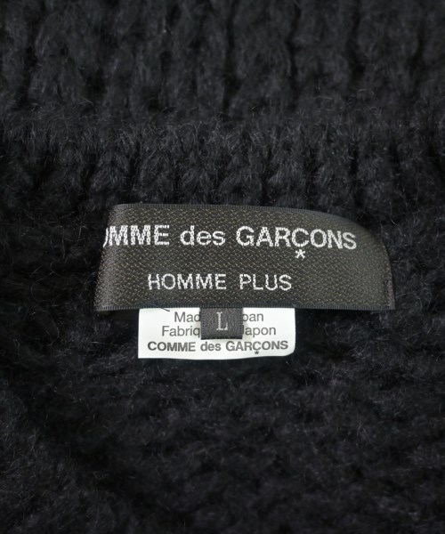 COMME des GARCONS HOMME PLUS（コムデギャルソンオムプリュス）ニット・セーター 黒 サイズ:L メンズ/2200669764369