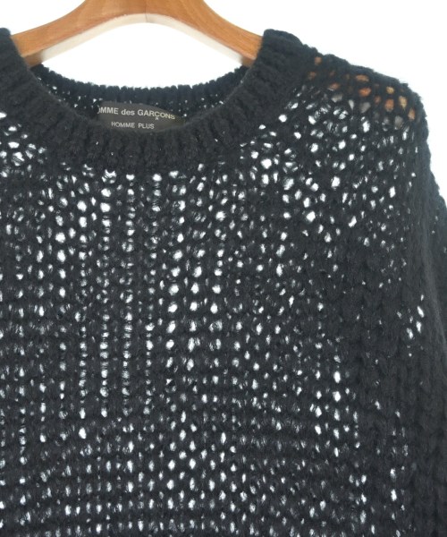 COMME des GARCONS HOMME PLUS（コムデギャルソンオムプリュス）ニット・セーター 黒 サイズ:L メンズ/2200669764369
