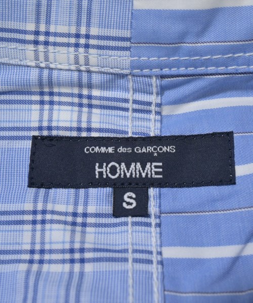 COMME des GARCONS HOMME（コムデギャルソンオム）カジュアルシャツ 青 サイズ:S メンズ/2200669830057