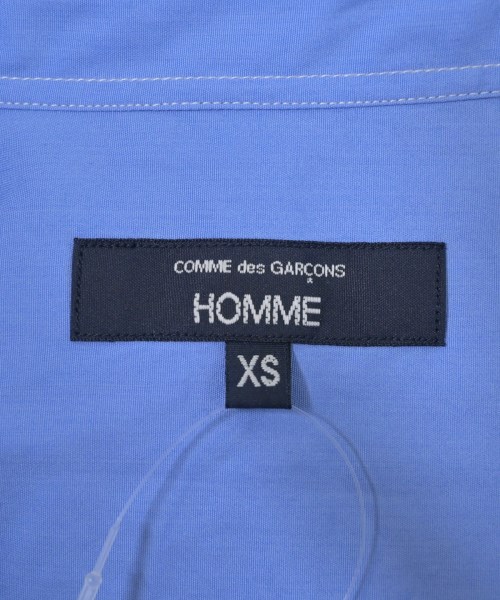 COMME des GARCONS HOMME（コムデギャルソンオム）カジュアルシャツ 青 サイズ:XS メンズ/2200669830071