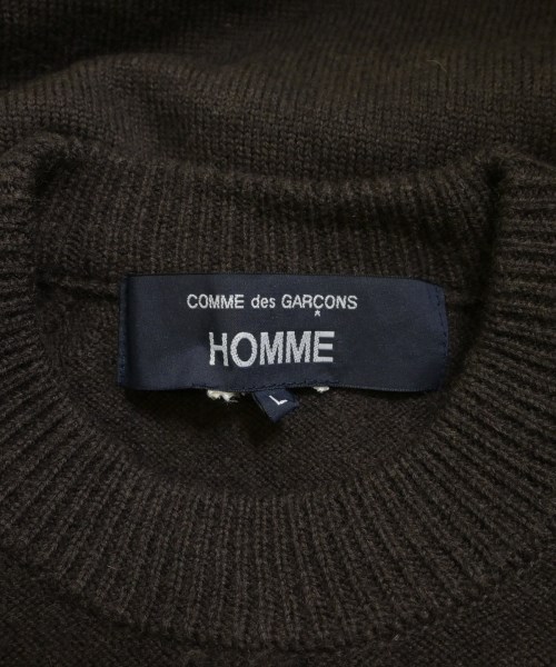 COMME des GARCONS HOMME（コムデギャルソンオム）ニット・セーター 茶 サイズ:L メンズ/2200669830286