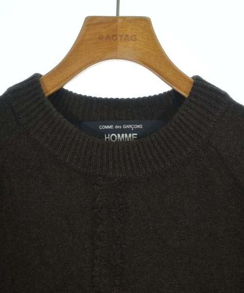 COMME des GARCONS HOMME（コムデギャルソンオム）ニット・セーター 茶 サイズ:L メンズ/2200669830286