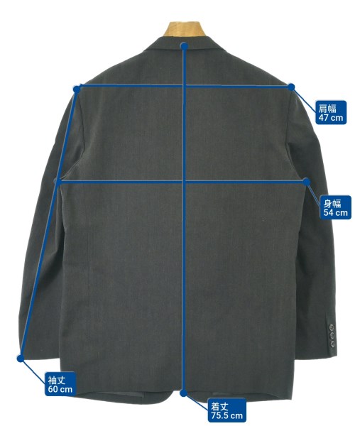 COMME des GARCONS HOMME（コムデギャルソンオム）テーラードジャケット 黒 サイズ:S メンズ/2200671196028