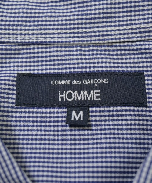 COMME des GARCONS HOMME（コムデギャルソンオム）カジュアルシャツ 青 サイズ:M メンズ/2200670897223