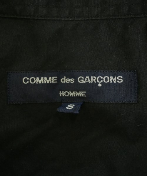 COMME des GARCONS HOMME（コムデギャルソンオム）カジュアルシャツ 黒 サイズ:S メンズ/2200671890117
