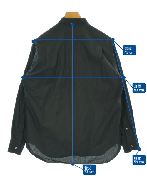 COMME des GARCONS HOMME（コムデギャルソンオム）カジュアルシャツ 黒 サイズ:S メンズ/2200671890117