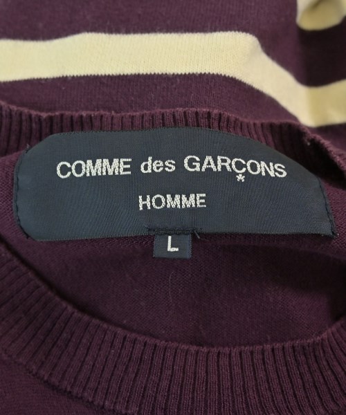 COMME des GARCONS HOMME（コムデギャルソンオム）ニット・セーター 紫 サイズ:L メンズ/2200672316029