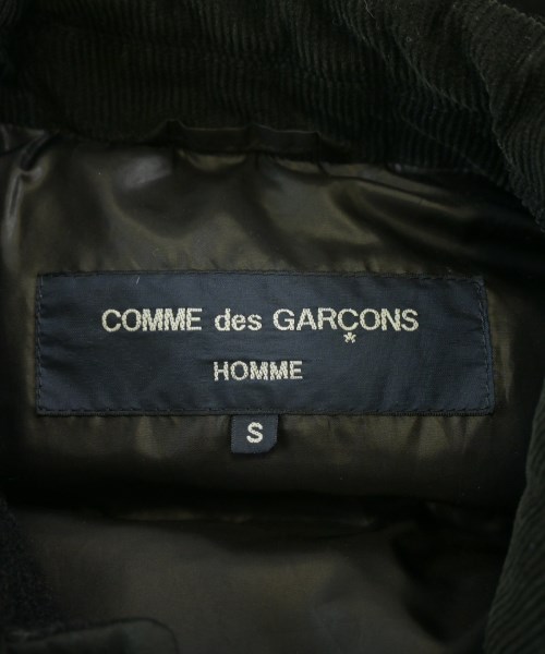COMME des GARCONS HOMME（コムデギャルソンオム）ダウンジャケット/ダウンベスト 黒 サイズ:S メンズ/2200725634018