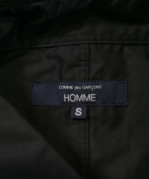 COMME des GARCONS HOMME（コムデギャルソンオム）カジュアルシャツ 黒 サイズ:S メンズ/2200729485036