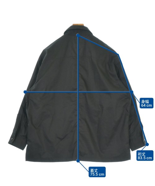 COMME des GARCONS HOMME（コムデギャルソンオム）カジュアルシャツ 黒 サイズ:S メンズ/2200729485036