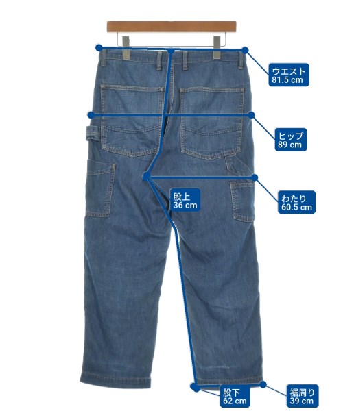 COMME des GARCONS HOMME（コムデギャルソンオム）デニムパンツ 青 サイズ:XS メンズ/2200729598019