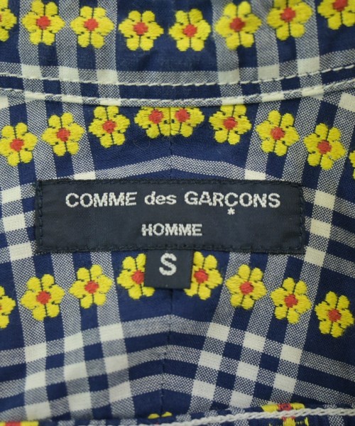 COMME des GARCONS HOMME（コムデギャルソンオム）カジュアルシャツ 紺 サイズ:S メンズ/2200729689014