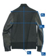 COMME des GARCONS HOMME（コムデギャルソンオム）スタジャン 黒 サイズ:XS メンズ/2200730441021
