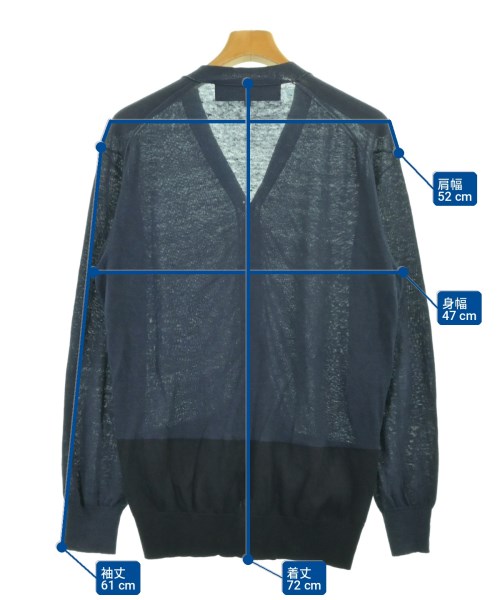 COMME des GARCONS HOMME（コムデギャルソンオム）カーディガン 紺 サイズ:S メンズ/2200730915041