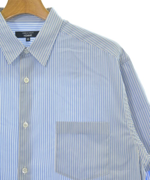 COMME des GARCONS HOMME（コムデギャルソンオム）カジュアルシャツ 青 サイズ:XS メンズ/2200720040029