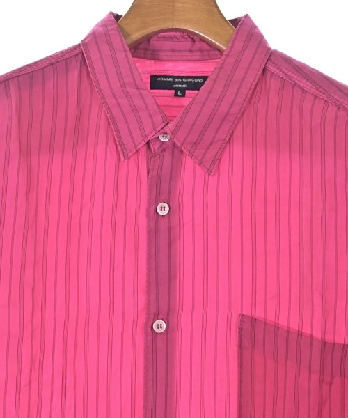 COMME des GARCONS HOMME（コムデギャルソンオム）カジュアルシャツ ピンク サイズ:L メンズ/2200732717094