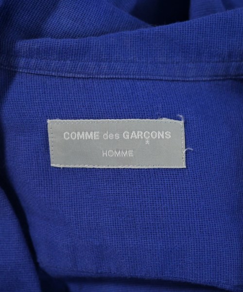 COMME des GARCONS HOMME（コムデギャルソンオム）カジュアルシャツ 青 サイズ:F メンズ/2200733282027