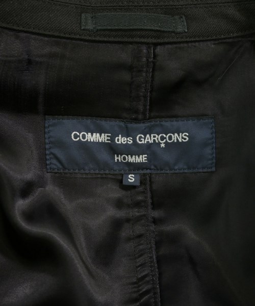 COMME des GARCONS HOMME（コムデギャルソンオム）テーラードジャケット 黒 サイズ:S メンズ/2200733442018