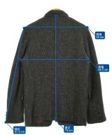 COMME des GARCONS HOMME（コムデギャルソンオム）カジュアルジャケット 黒 サイズ:S メンズ/2200733447013