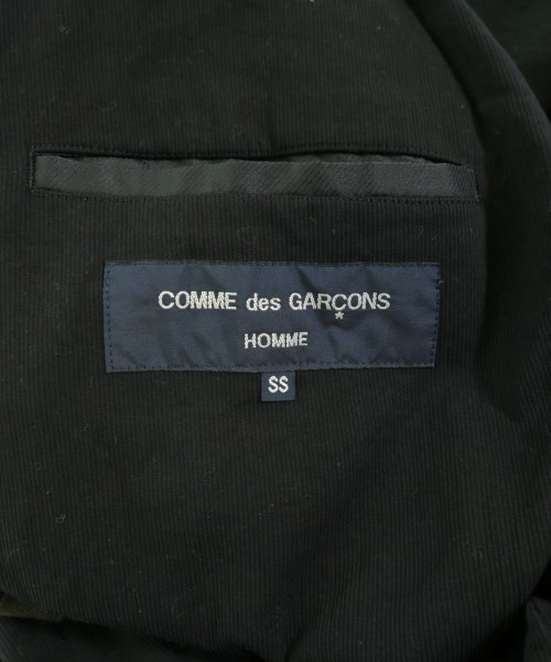COMME des GARCONS HOMME（コムデギャルソンオム）テーラードジャケット 黒 サイズ:SS(XS位) メンズ/2200733447020