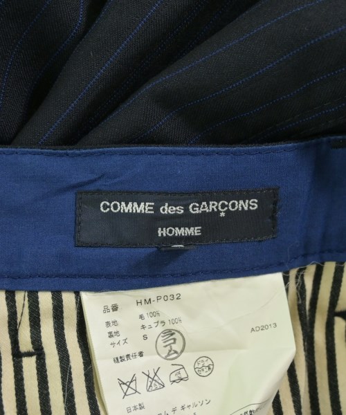 COMME des GARCONS HOMME（コムデギャルソンオム）スラックス 紺 サイズ:S メンズ/2200733895029