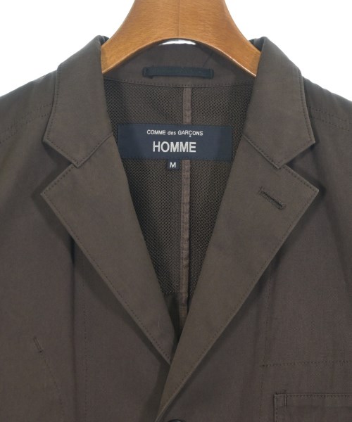 COMME des GARCONS HOMME（コムデギャルソンオム）ジャケット 茶 サイズ:M メンズ/2200734041012