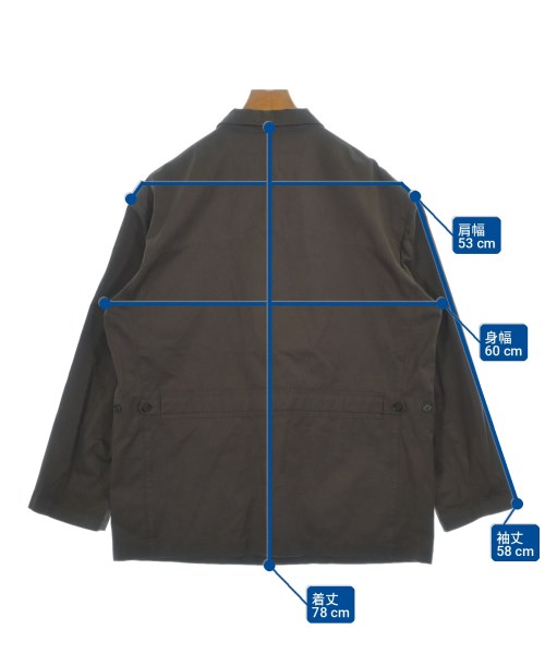 COMME des GARCONS HOMME（コムデギャルソンオム）ジャケット 茶 サイズ:M メンズ/2200734041012