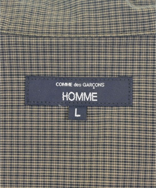 COMME des GARCONS HOMME（コムデギャルソンオム）カジュアルシャツ グレー サイズ:L メンズ/2200732321024
