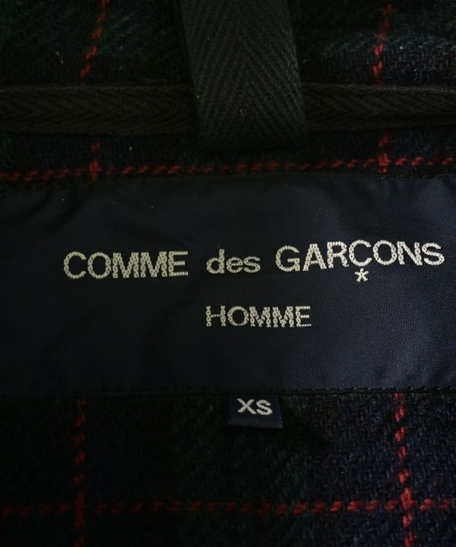 COMME des GARCONS HOMME（コムデギャルソンオム）ダッフルコート 黒 サイズ:XS メンズ/2200726623011