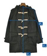 COMME des GARCONS HOMME（コムデギャルソンオム）ダッフルコート 黒 サイズ:XS メンズ/2200726623011