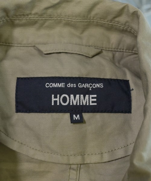 COMME des GARCONS HOMME（コムデギャルソンオム）ミリタリーブルゾン ベージュ サイズ:M メンズ/2200735500037