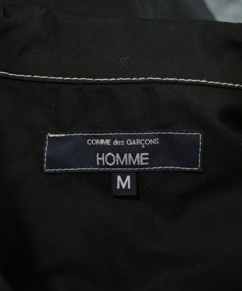 COMME des GARCONS HOMME（コムデギャルソンオム）カジュアルシャツ 黒 サイズ:M メンズ/2200735500044