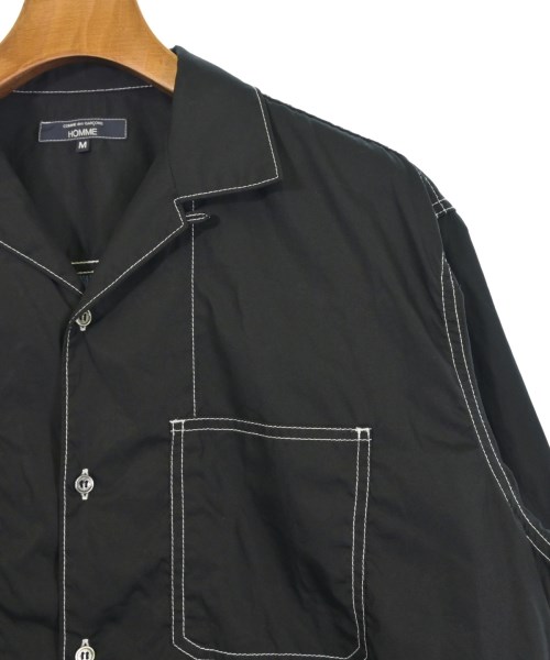 COMME des GARCONS HOMME（コムデギャルソンオム）カジュアルシャツ 黒 サイズ:M メンズ/2200735500044