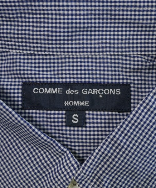 COMME des GARCONS HOMME（コムデギャルソンオム）カジュアルシャツ 紺 サイズ:S メンズ/2200735514096
