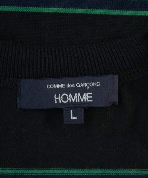 COMME des GARCONS HOMME（コムデギャルソンオム）Tシャツ・カットソー 黒 サイズ:L メンズ/2200736198011
