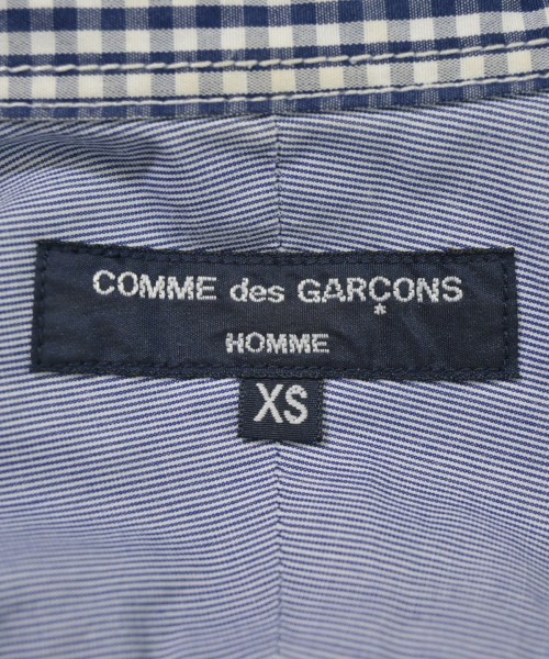 COMME des GARCONS HOMME（コムデギャルソンオム）カジュアルシャツ 紺 サイズ:XS メンズ/2200719828133