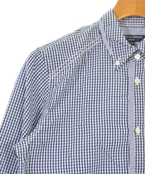 COMME des GARCONS HOMME（コムデギャルソンオム）カジュアルシャツ 紺 サイズ:XS メンズ/2200719828133