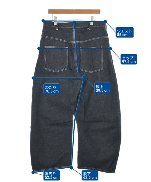 COMME des GARCONS HOMME（コムデギャルソンオム）デニムパンツ 紺 サイズ:M メンズ/2200719979064