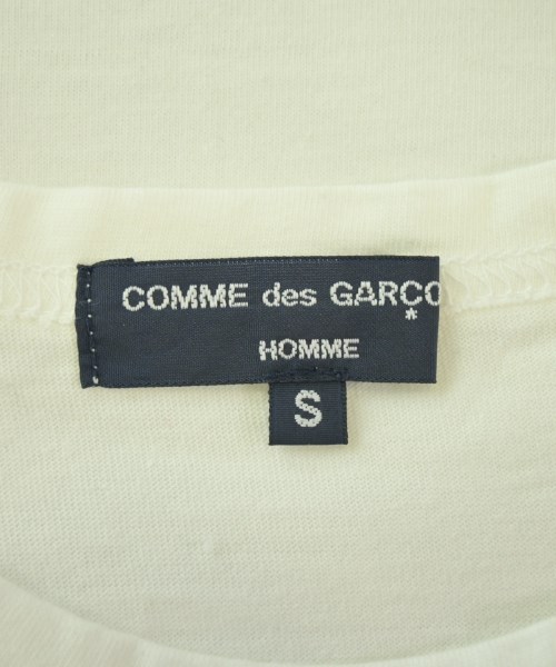 COMME des GARCONS HOMME（コムデギャルソンオム）Tシャツ・カットソー 白 サイズ:S メンズ/2200715531044