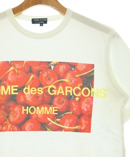 COMME des GARCONS HOMME（コムデギャルソンオム）Tシャツ・カットソー 白 サイズ:S メンズ/2200715531044