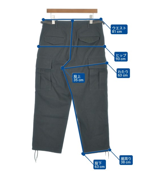 COMME des GARCONS HOMME（コムデギャルソンオム）カーゴパンツ グレー サイズ:S メンズ/2200721087375