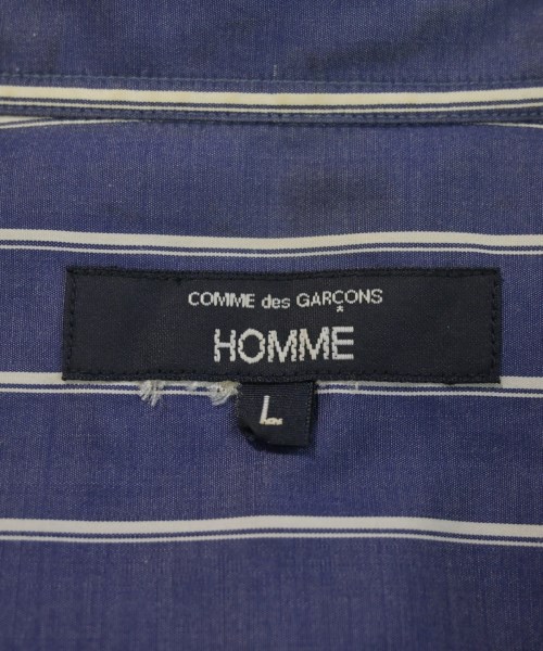 COMME des GARCONS HOMME（コムデギャルソンオム）ドレスシャツ 紺 サイズ:L メンズ/2200721436098