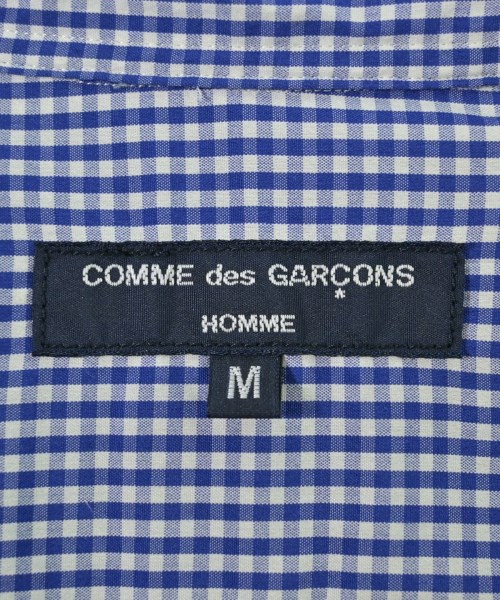 COMME des GARCONS HOMME（コムデギャルソンオム）カジュアルシャツ 青 サイズ:M メンズ/2200717399079