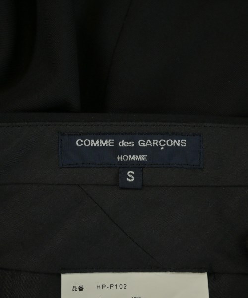 COMME des GARCONS HOMME（コムデギャルソンオム）スラックス 黒 サイズ:S メンズ/2200717399253