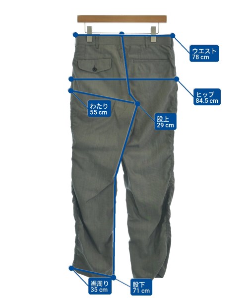 COMME des GARCONS HOMME（コムデギャルソンオム）スラックス グレー サイズ:XS メンズ/2200717399260
