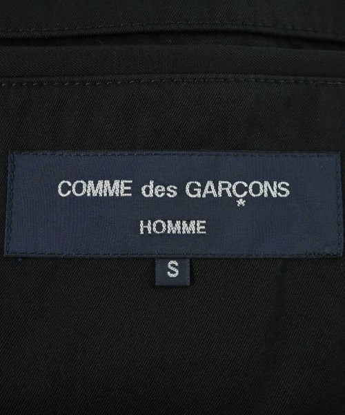 COMME des GARCONS HOMME（コムデギャルソンオム）カジュアルジャケット 黒 サイズ:S メンズ/2200717399352