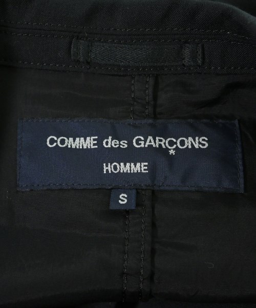 COMME des GARCONS HOMME（コムデギャルソンオム）カジュアルジャケット 黒 サイズ:S メンズ/2200717399376