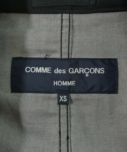 COMME des GARCONS HOMME（コムデギャルソンオム）カジュアルジャケット 黒 サイズ:XS メンズ/2200717399383
